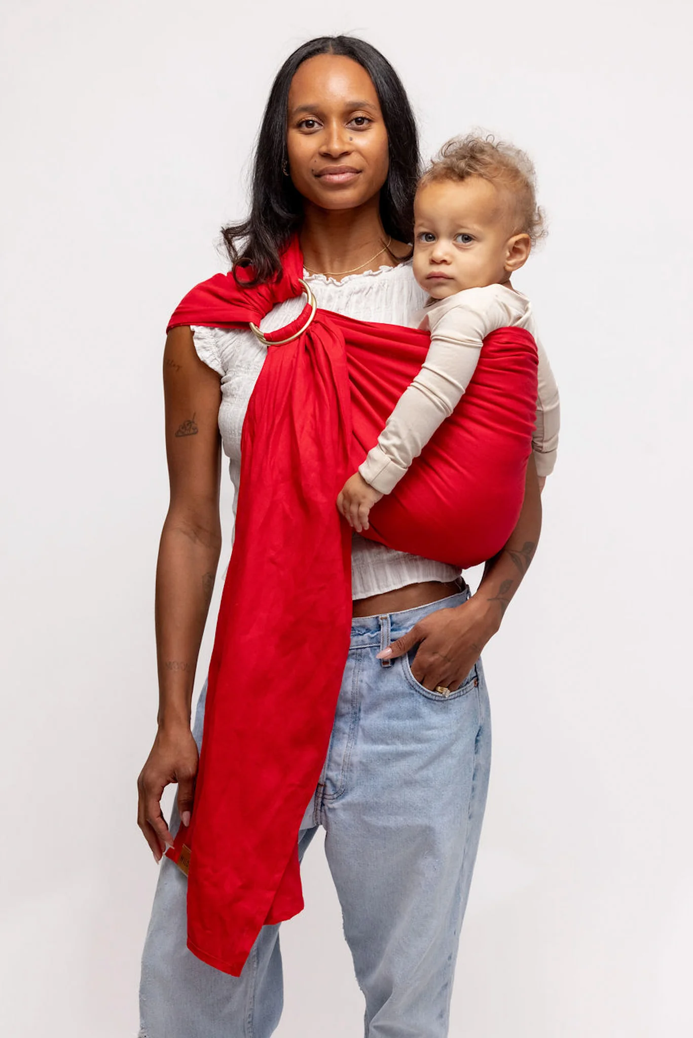 Cherry - Linen Sling