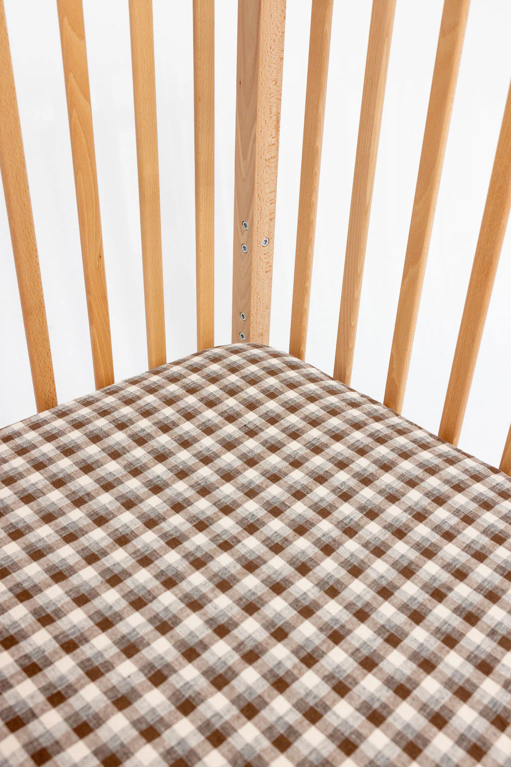 Murphy - Linen Crib Sheet - Image 2