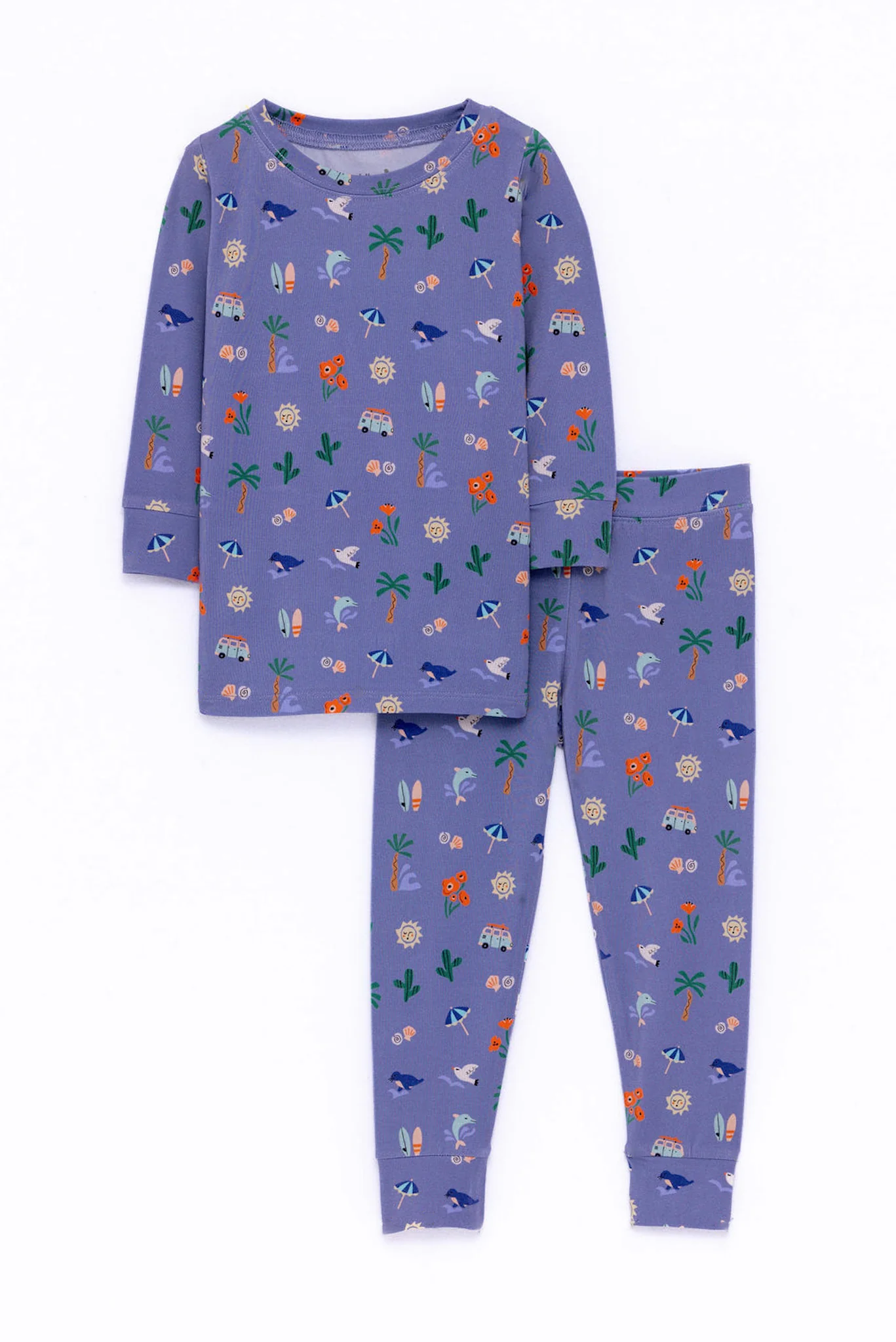 San Diego - CloudBlend™ Long Sleeve Pajamas Set